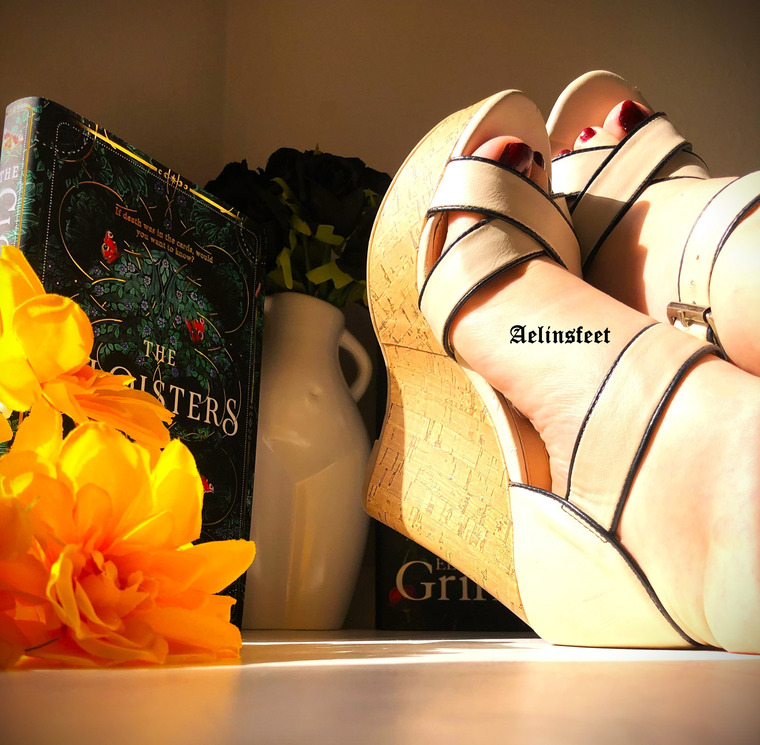 Aelin's feet banner image