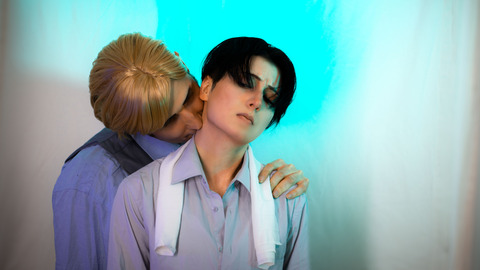 Cosplay Levi and Erwin cover image