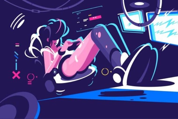 AFK babe 🎮💋 cover image