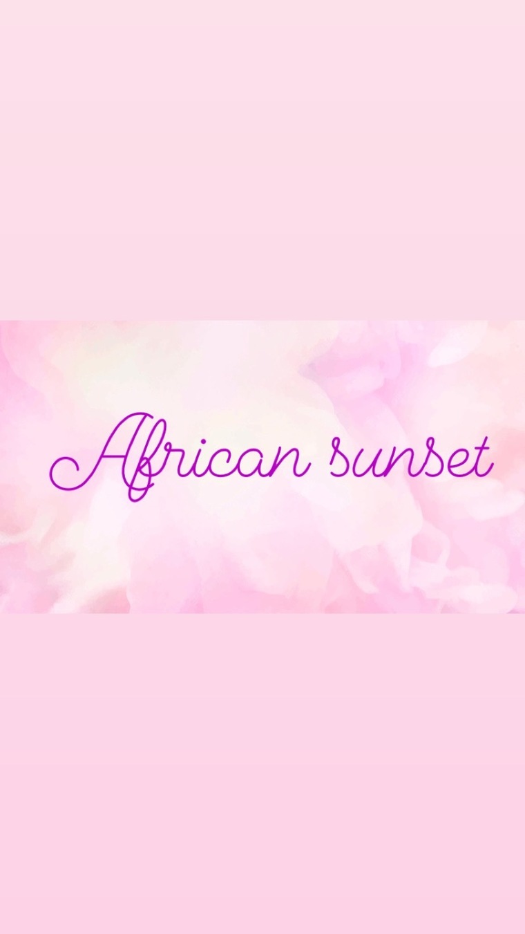 African sunset banner image