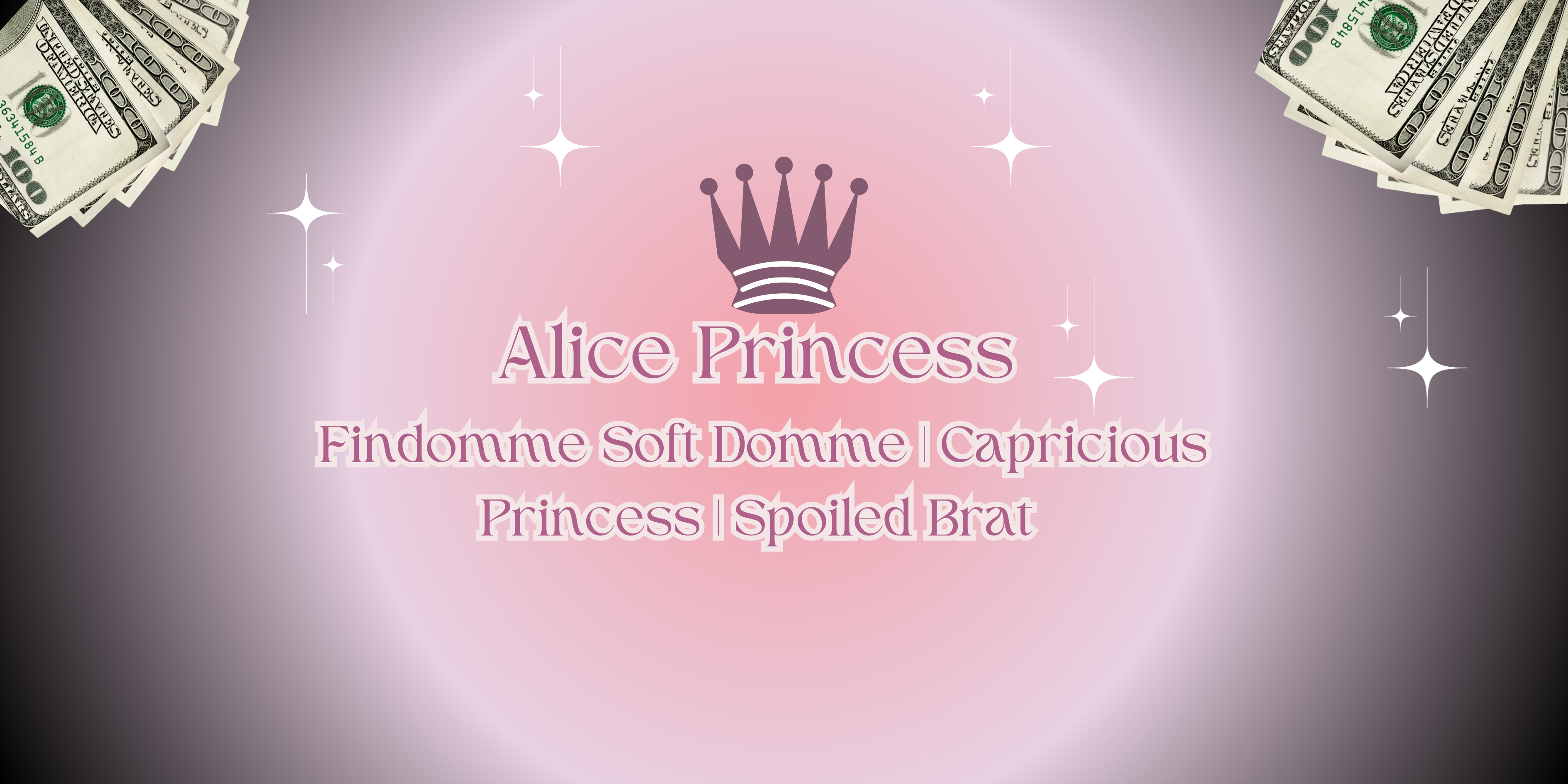 Alice Princess Findomme banner image