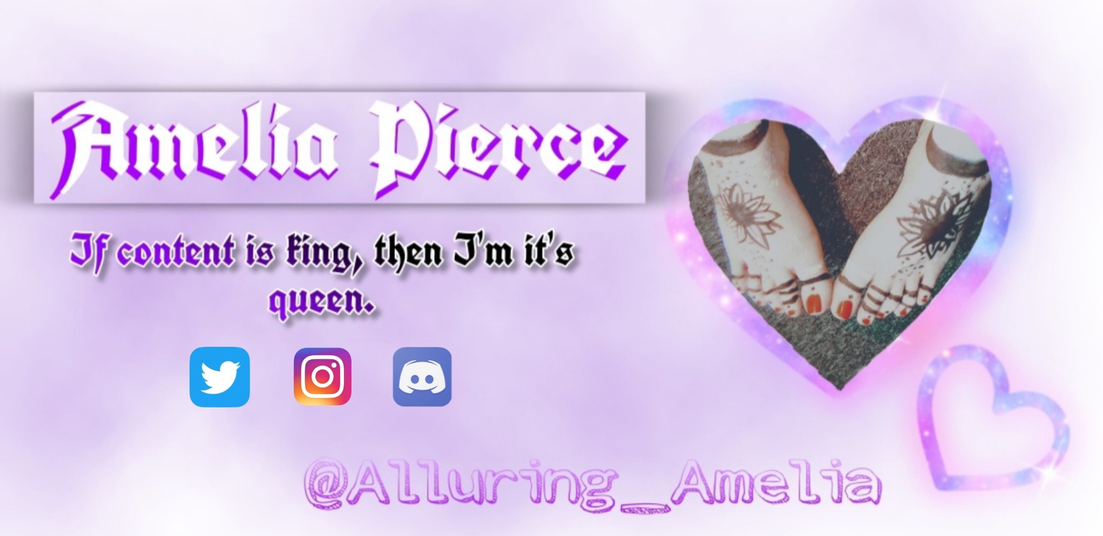 Amelia Pierce banner image