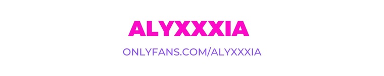 Alyxxxia banner image