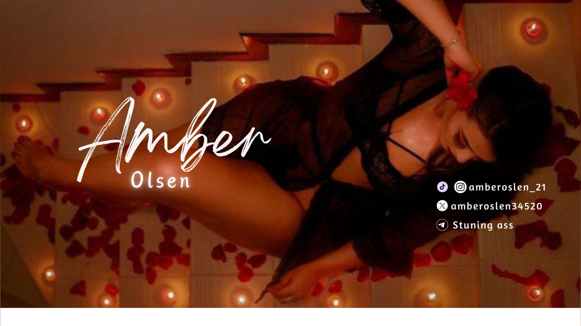 Amber Olsen💋 VIDEOCALL🔥 banner image