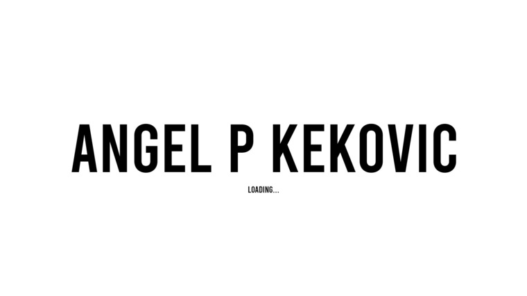 Angel P Kekovic banner image