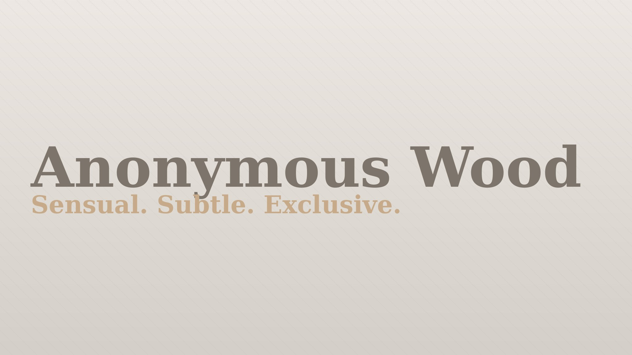 Anonymous Wood banner image