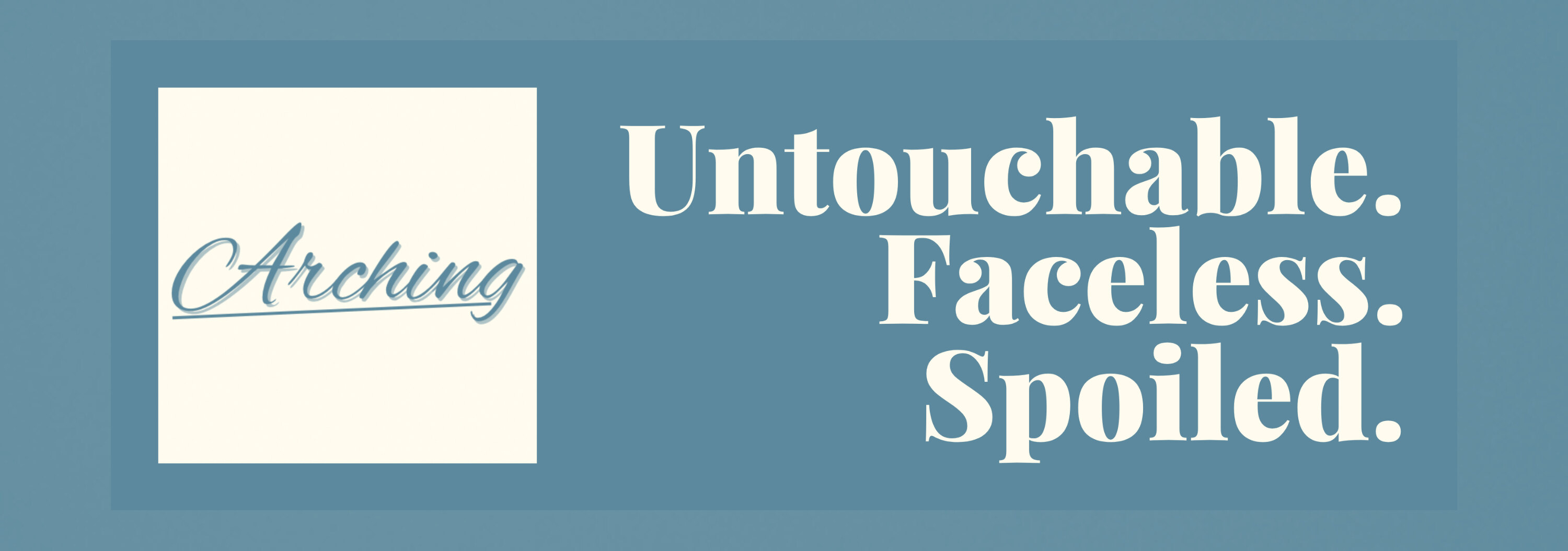 Arching banner image