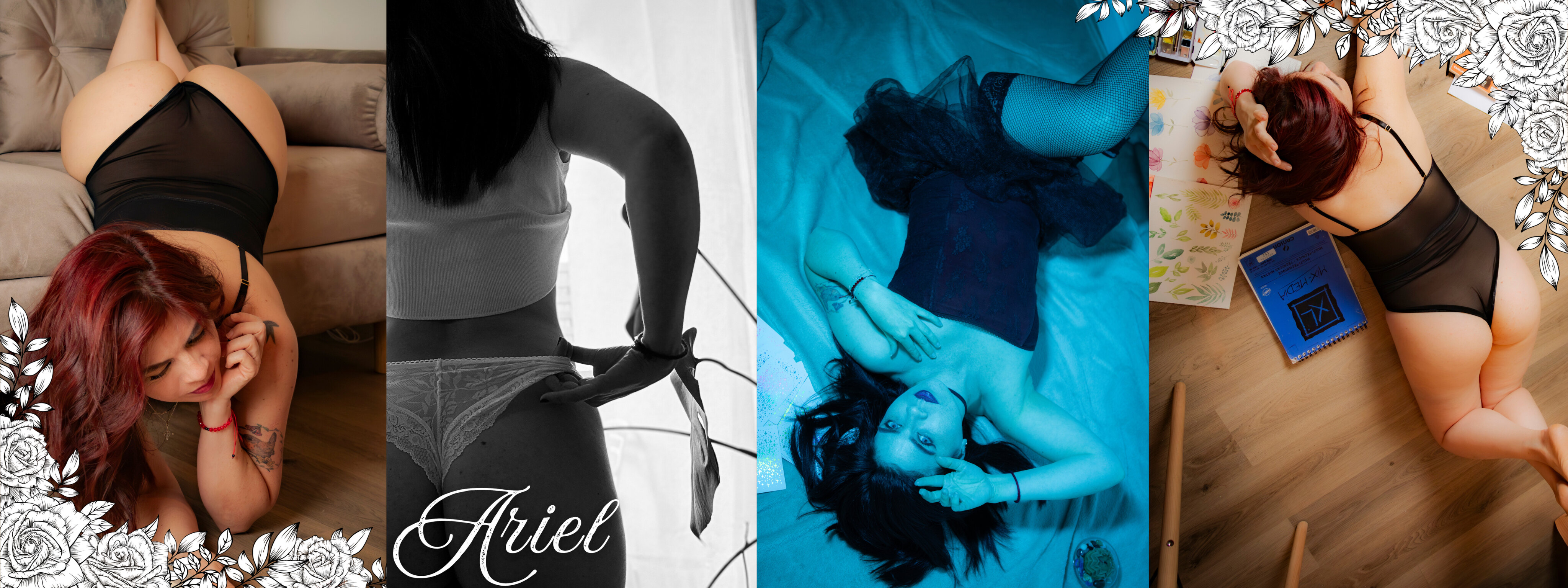 Ariel red hair banner image
