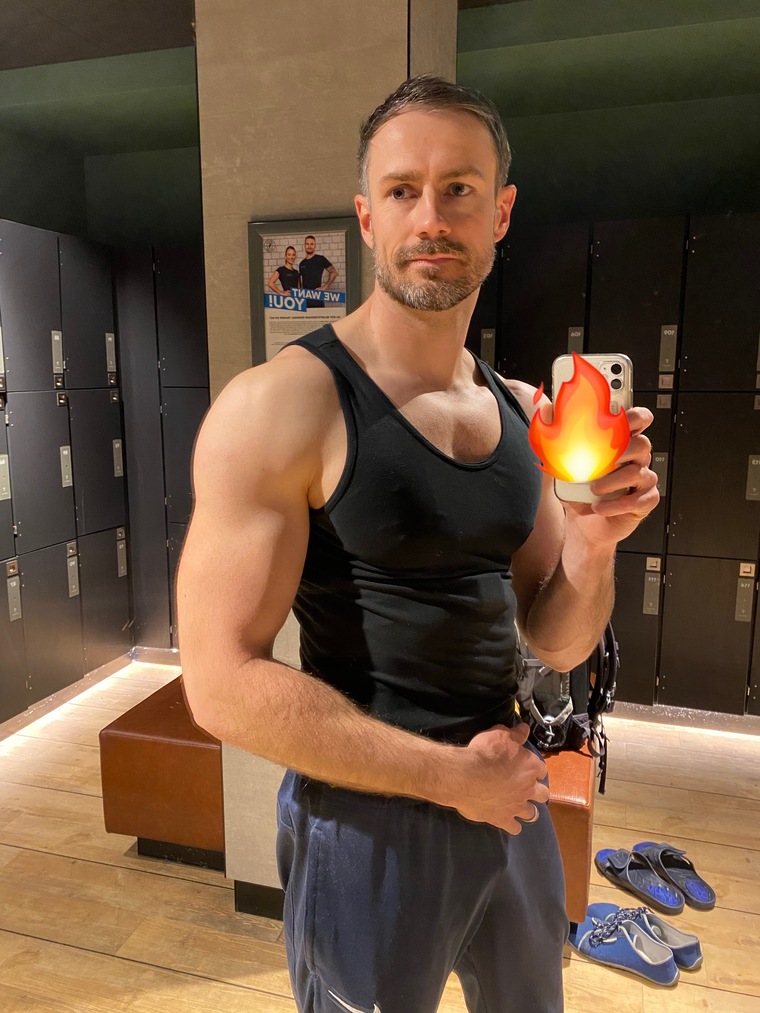 Handsome athletic fitness enthusiast cover image