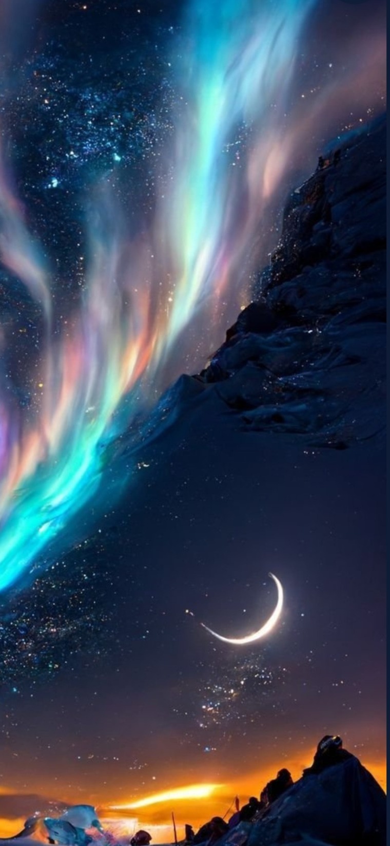 Aurora Borealis 🖤🌻 cover image