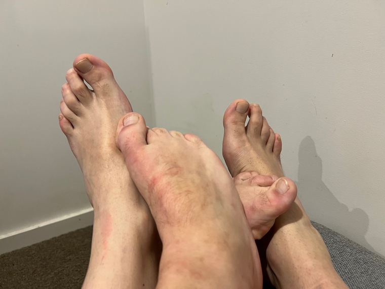 Feet couple cover image