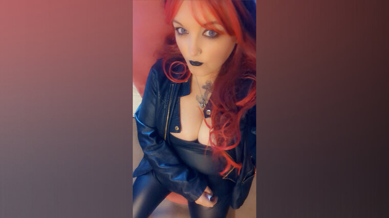 Bald headed goth dom cover image