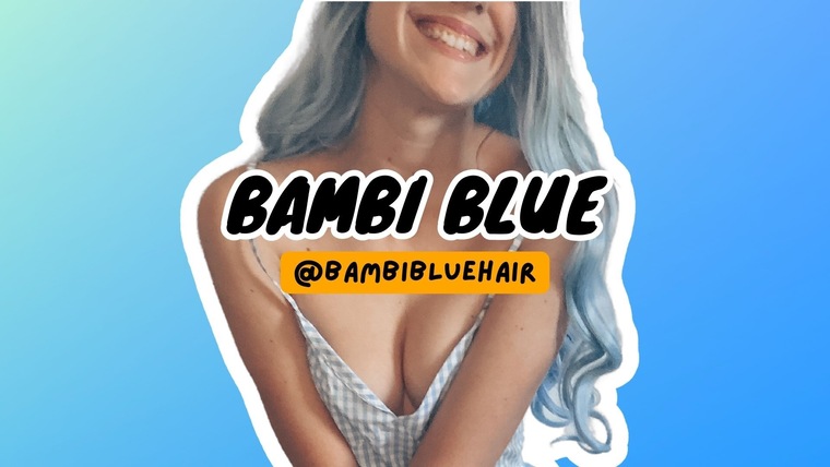 🎨 BAMBI BLUE 🎨 FREE PAGE 🖌 cover image