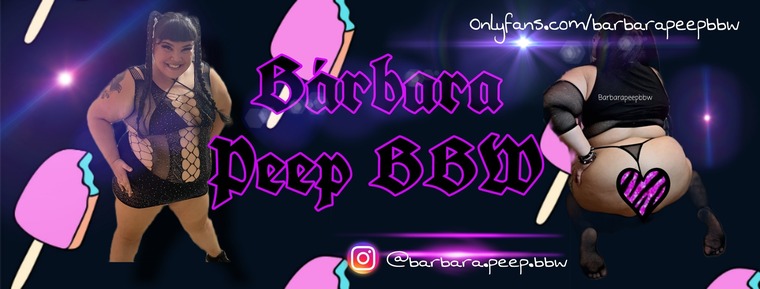🟢 Bárbara Peep BBW🐽💙 banner image