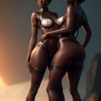 Beautiful Black AI avatar