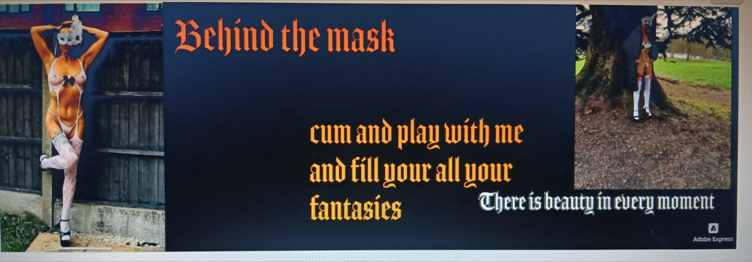 behind the mask come and play with me banner image