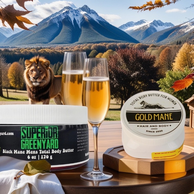 Black Mane and Gold Mane Body Butter banner image