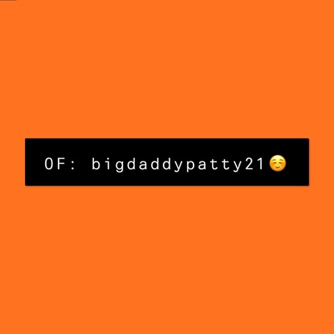 Bigdaddypatty21 cover image