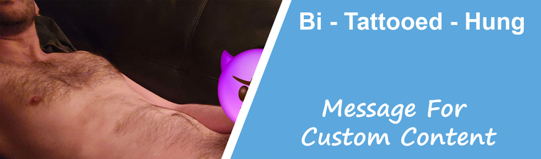 Tattooed Bi Guy banner image