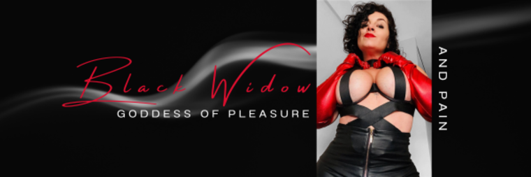 Black Widow 🕸 GODDESS of PLEASURE ⛓️ cover image
