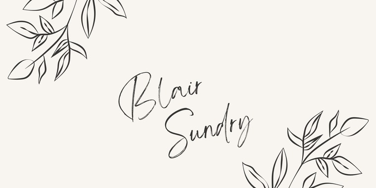 Blair Sundry cover image