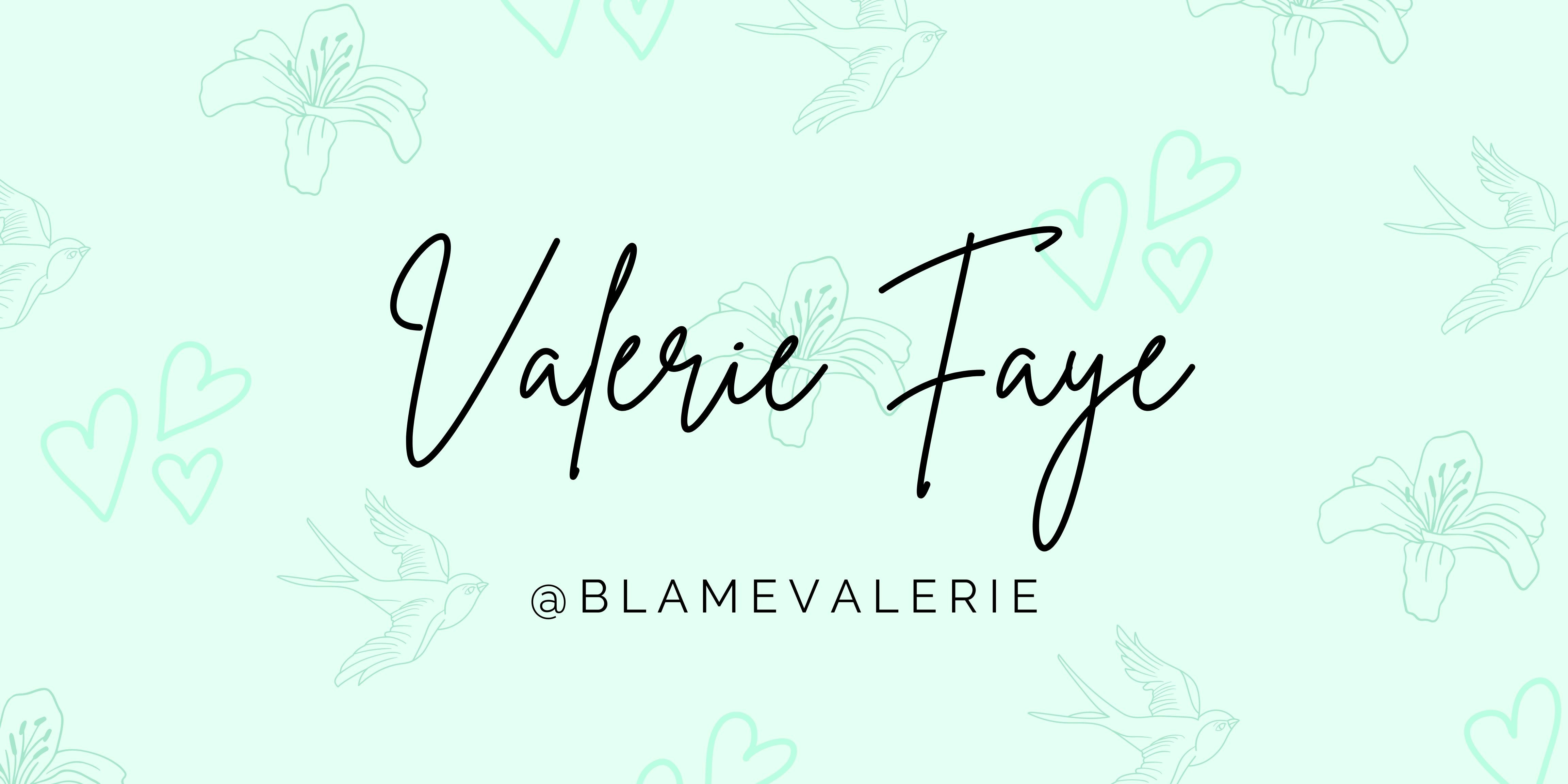 Valerie Faye banner image