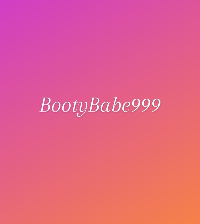 BootyBabe999 banner image
