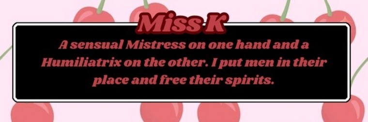 Miss K cover image