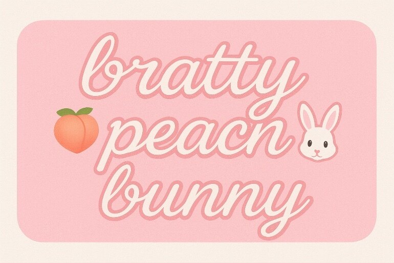 BrattyPeachBunny banner image