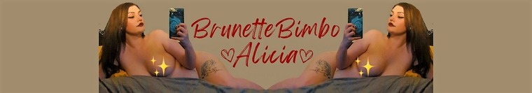 Alicia Jean ~ Brunette Bimbo banner image