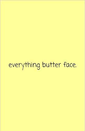 Butter Face banner image