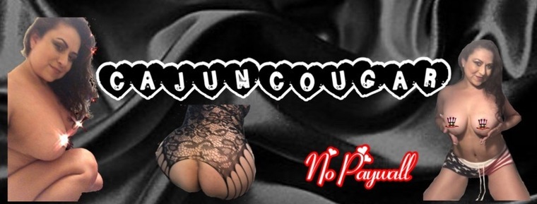 ⚜️Cajun Cougar⚜️𝒰𝒩𝐿💙𝒞𝒦𝐸𝒟 banner image