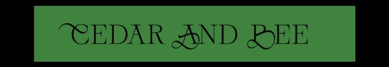 Cedar and Bee banner image