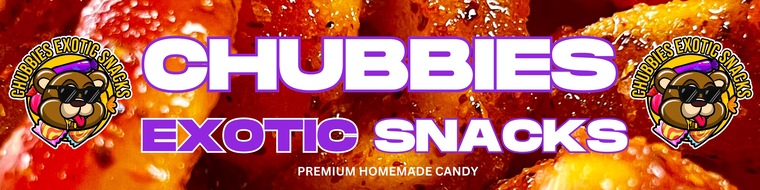 Chubbies Exotics Snacks banner image