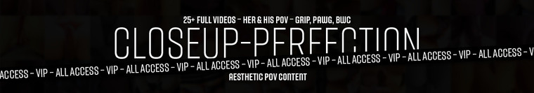 CloseUp-Perfection All Access cover image