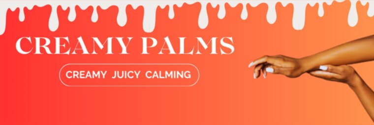 Creamy Palms banner image