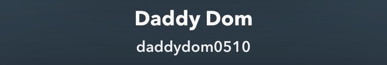 DaddyDom banner image