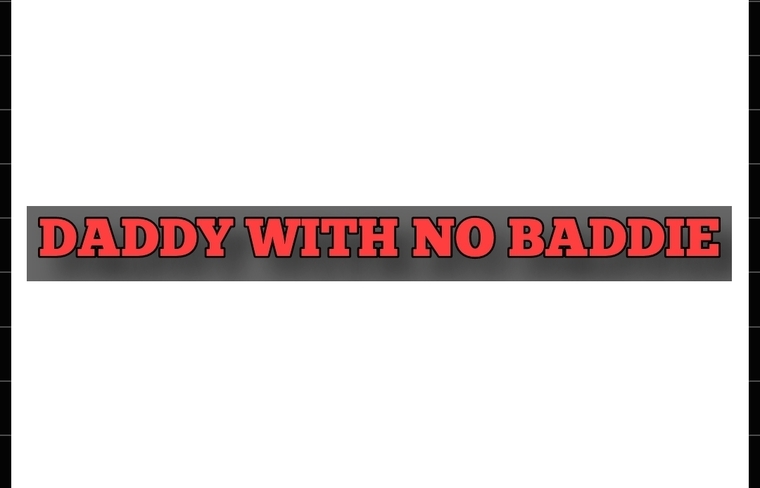 Daddy with no baddie cover image
