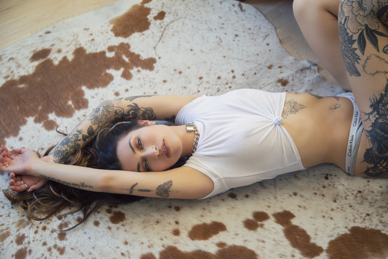 tattooed girl next door FREE cover image