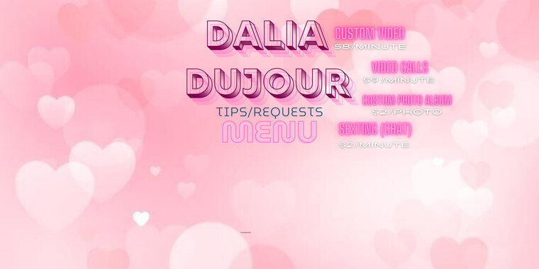 Dalia Dancer Feet Du Jour banner image