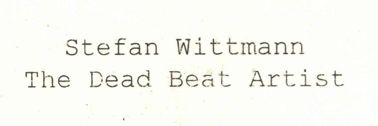 Deadbeat Artist cover image