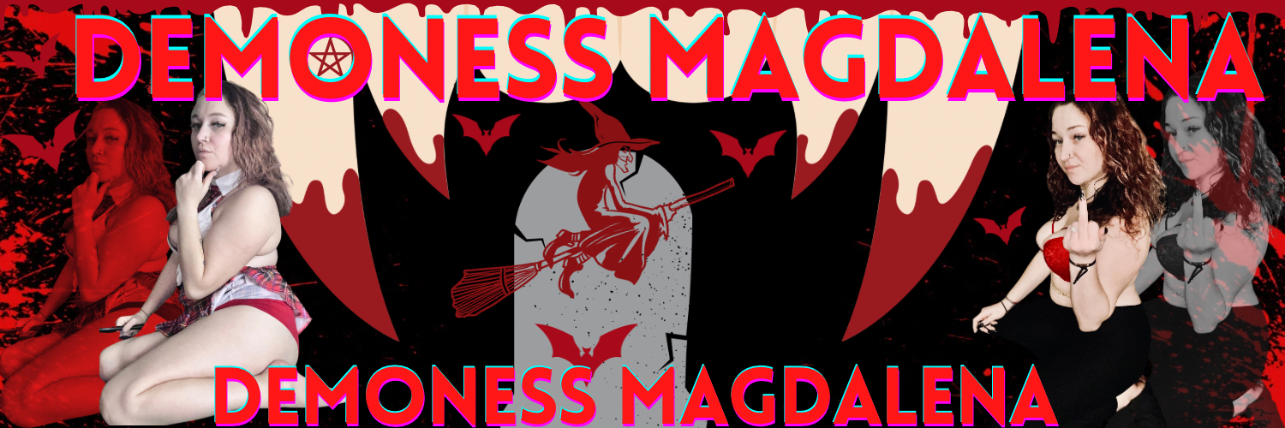 Virtual Dominatrix Demoness Magdalena banner image