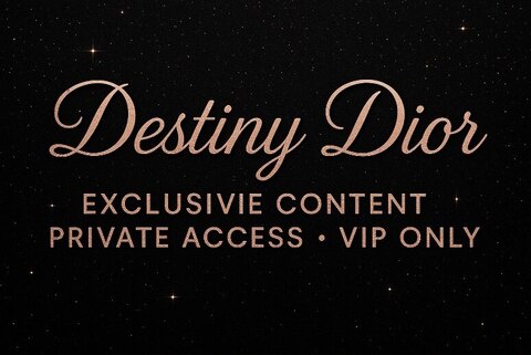 Destiny Dior 💋 cover image