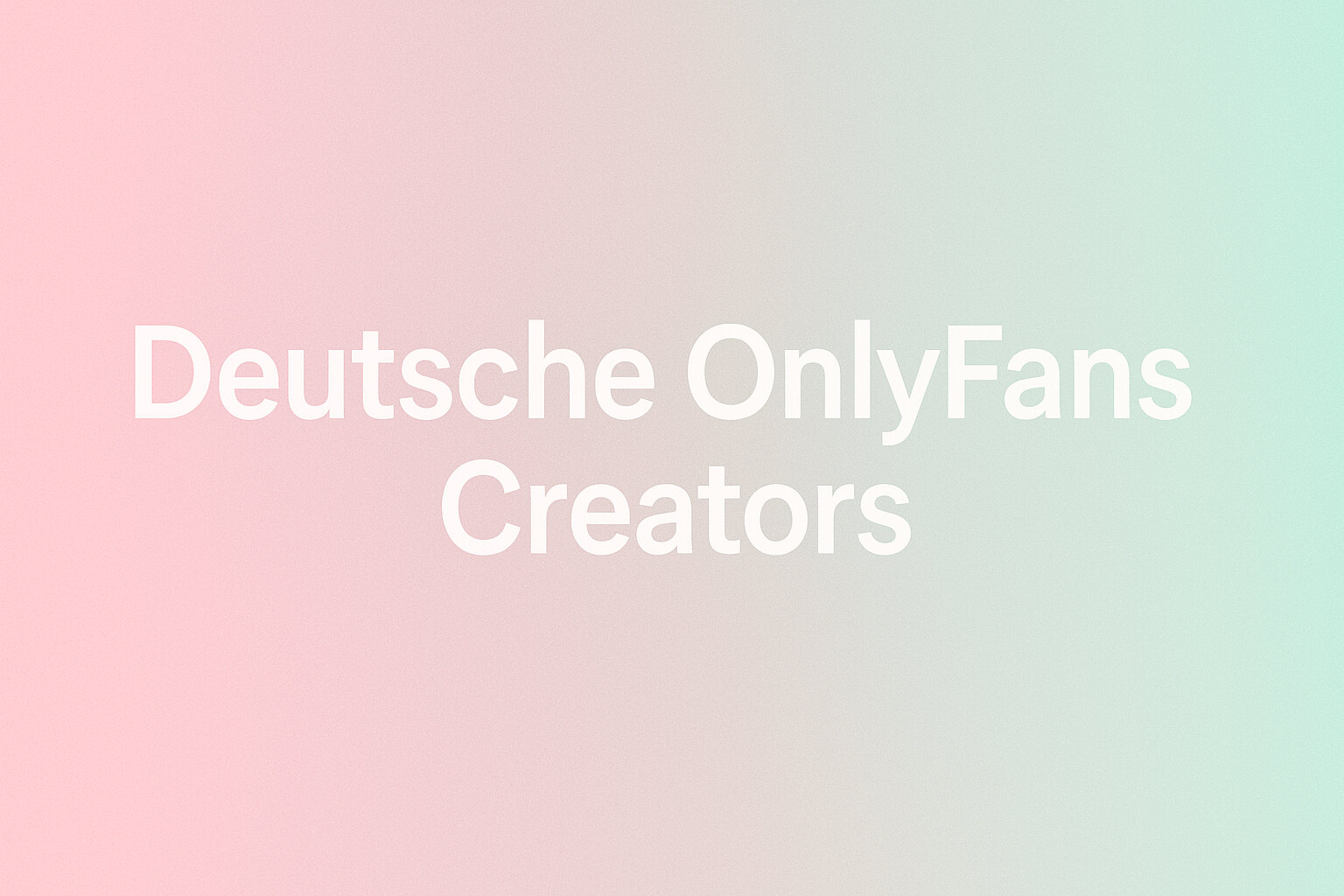 Deutsche OF Official banner image
