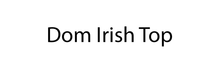 Dom Irish Top cover image