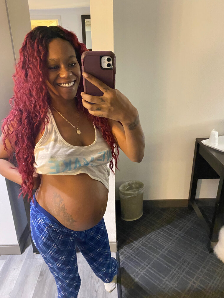 Sexy Ebony & Pregnant cover image