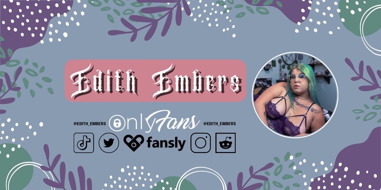 Edith Embers banner image