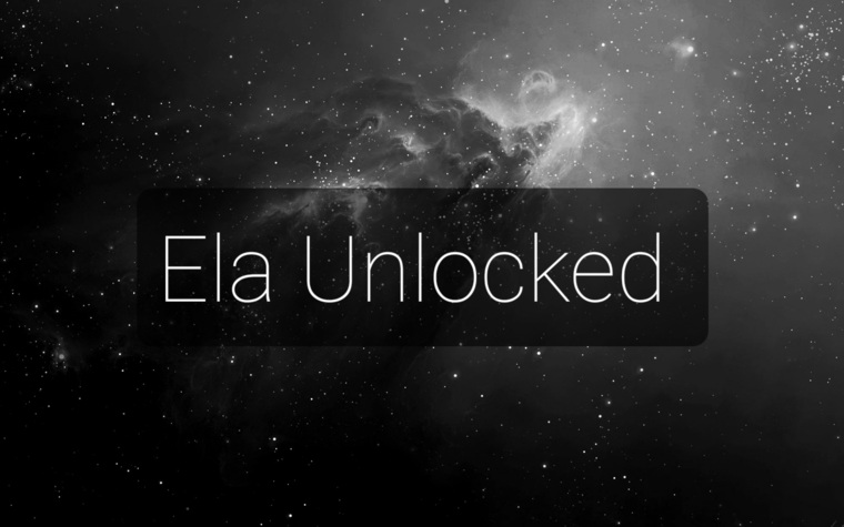 Ela Unlocked banner image