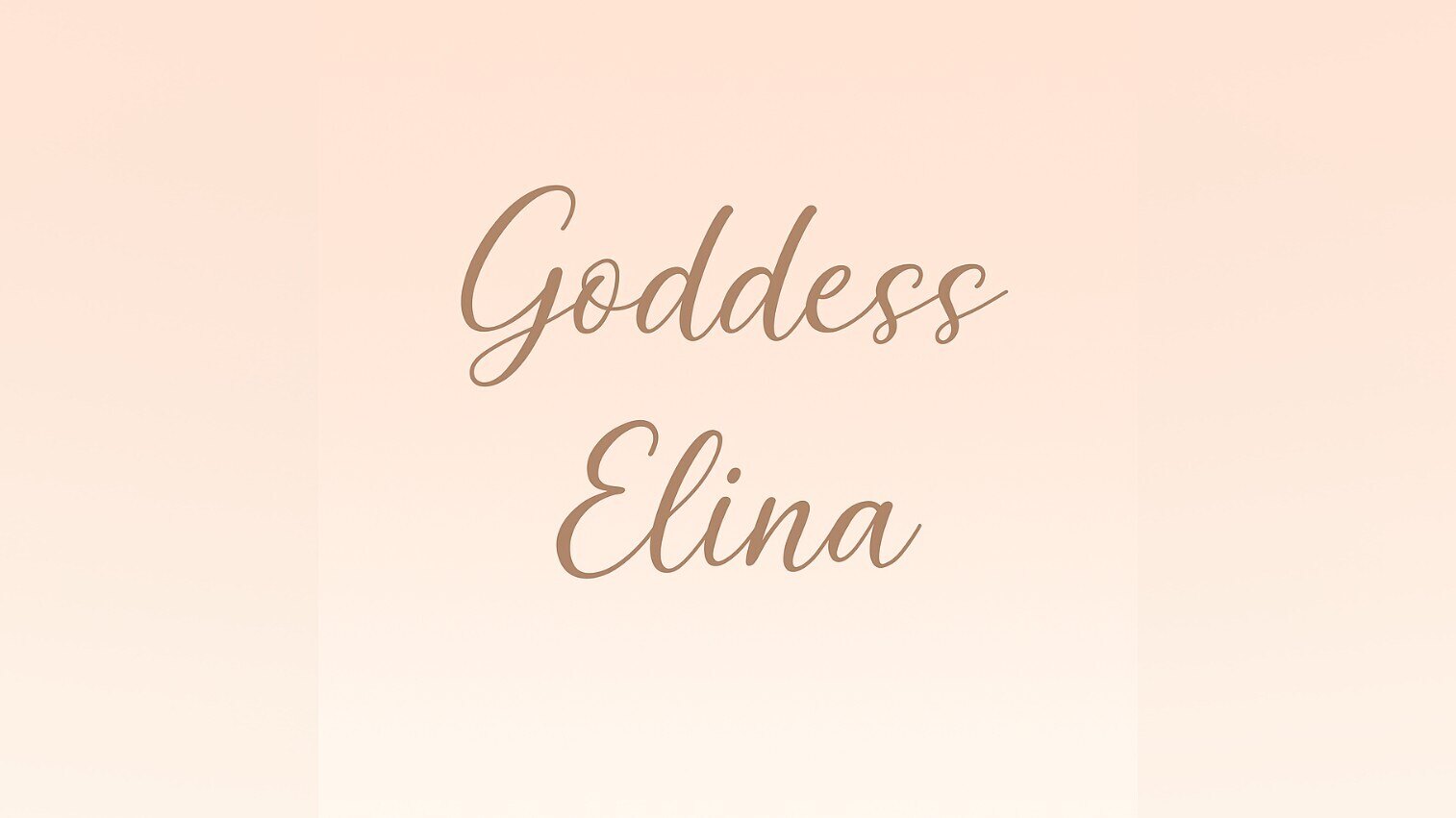 Goddess Elina banner image