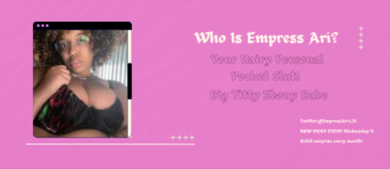 Empress Ari (NO PPV) ❤️ banner image